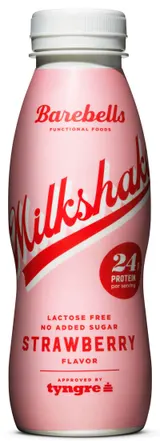 Barebells Strawberry milkshake 330 ml