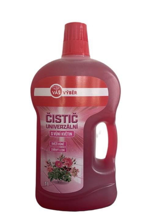 Váš výběr čistič universal s vůní květin 1000ml