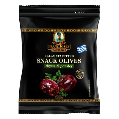 FRANZ JOSEF KAISER Olivy černé tymián petrželka 12 x 70 g