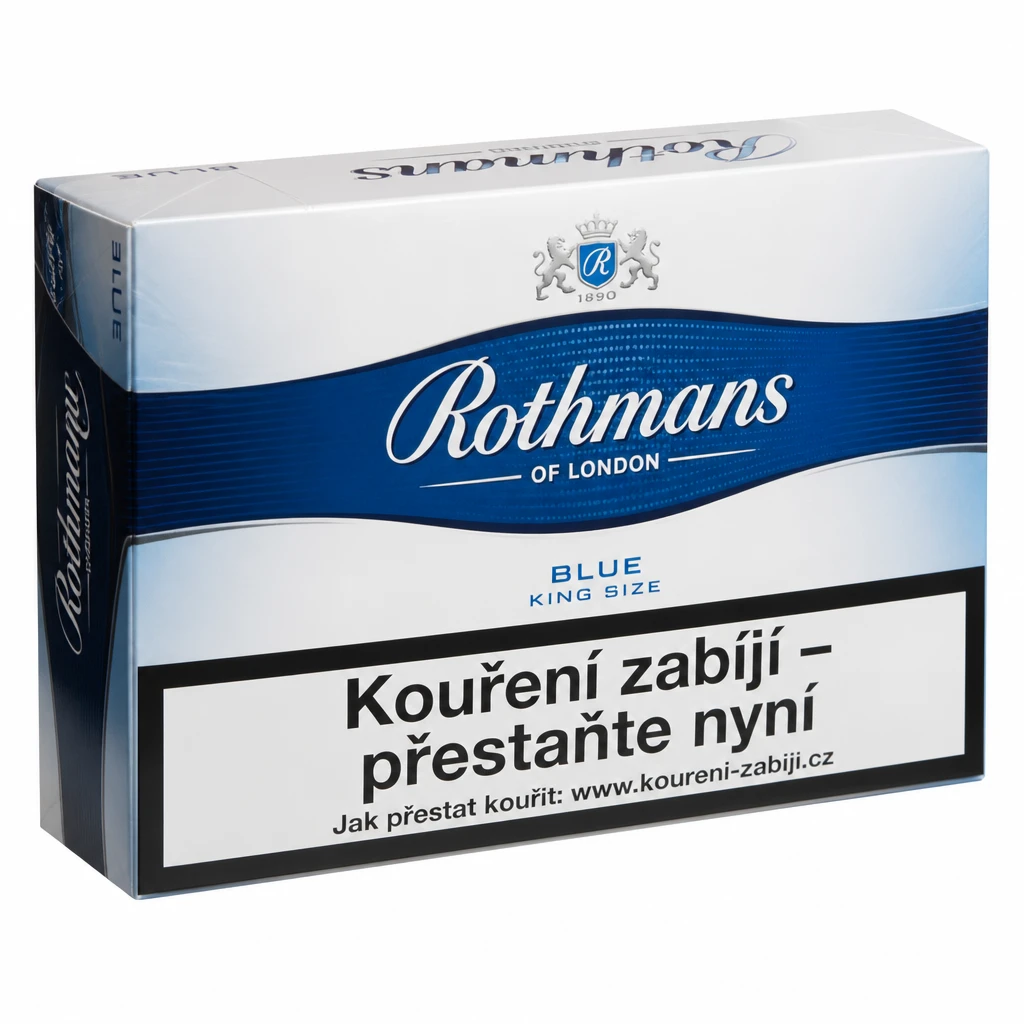 Rothmans Ol Blue king size tvrdé bal. 10 krab. 20 ks kolek U 166 Kč VO cena