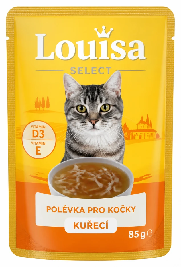 Polévka pro kočky kuřecí Louisa Select