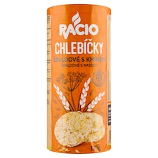 Racio Špaldové chlebíčky s kmínem a solí 130g