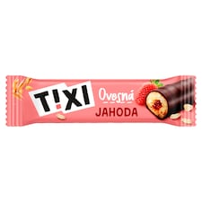 Tixi Ovesná tyčinka s jahodovou náplní a kakaovou polevou 30g