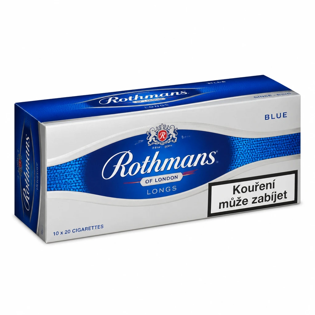 Rothmans Longs Blue bal. 10 krab. 20 ks kolek U 167 Kč VO cena