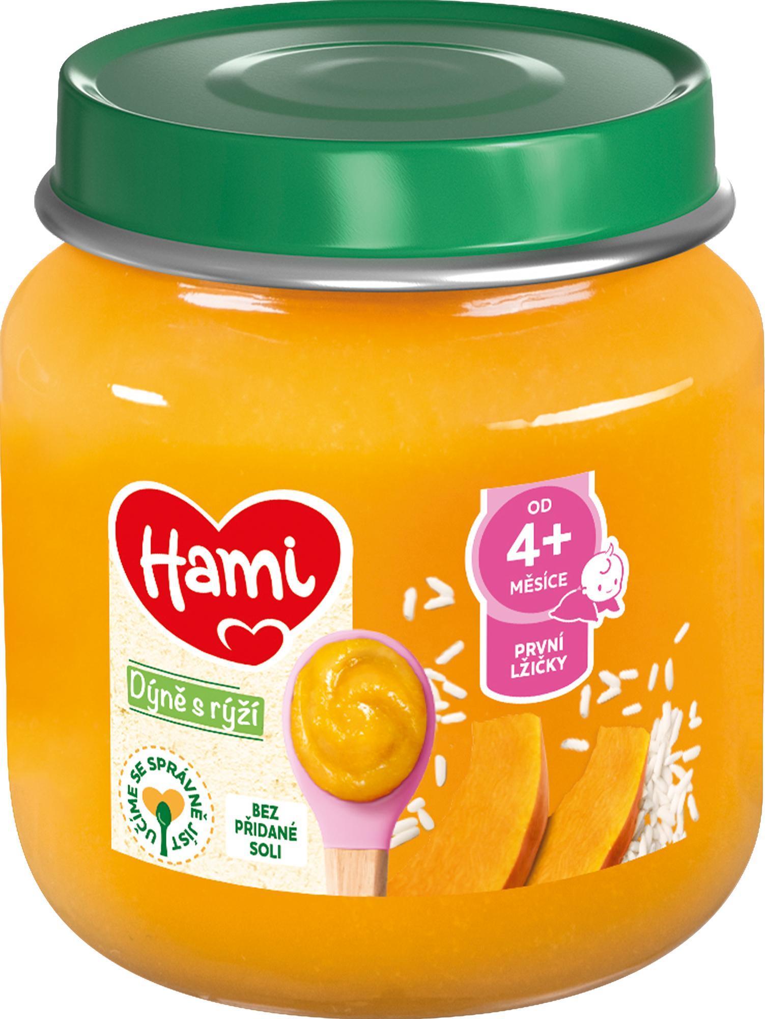 Hami Příkrm dýně s rýží