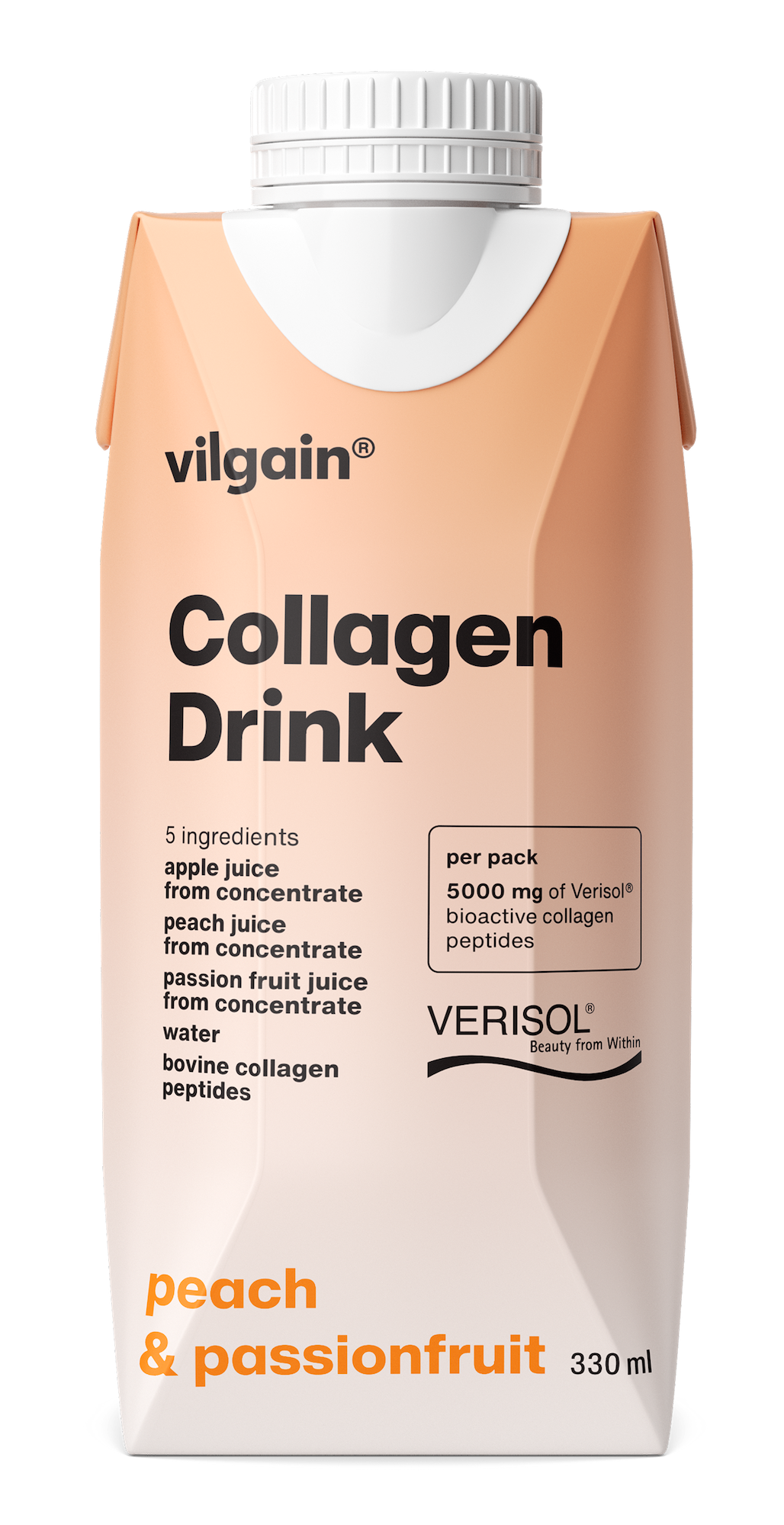 Vilgain Collagen Drink broskev a marakuja