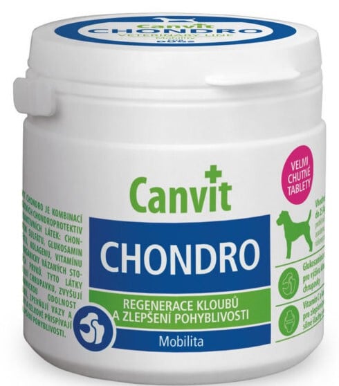 Canvit Chondro pro psy ochucené 97 tablet (100G)
