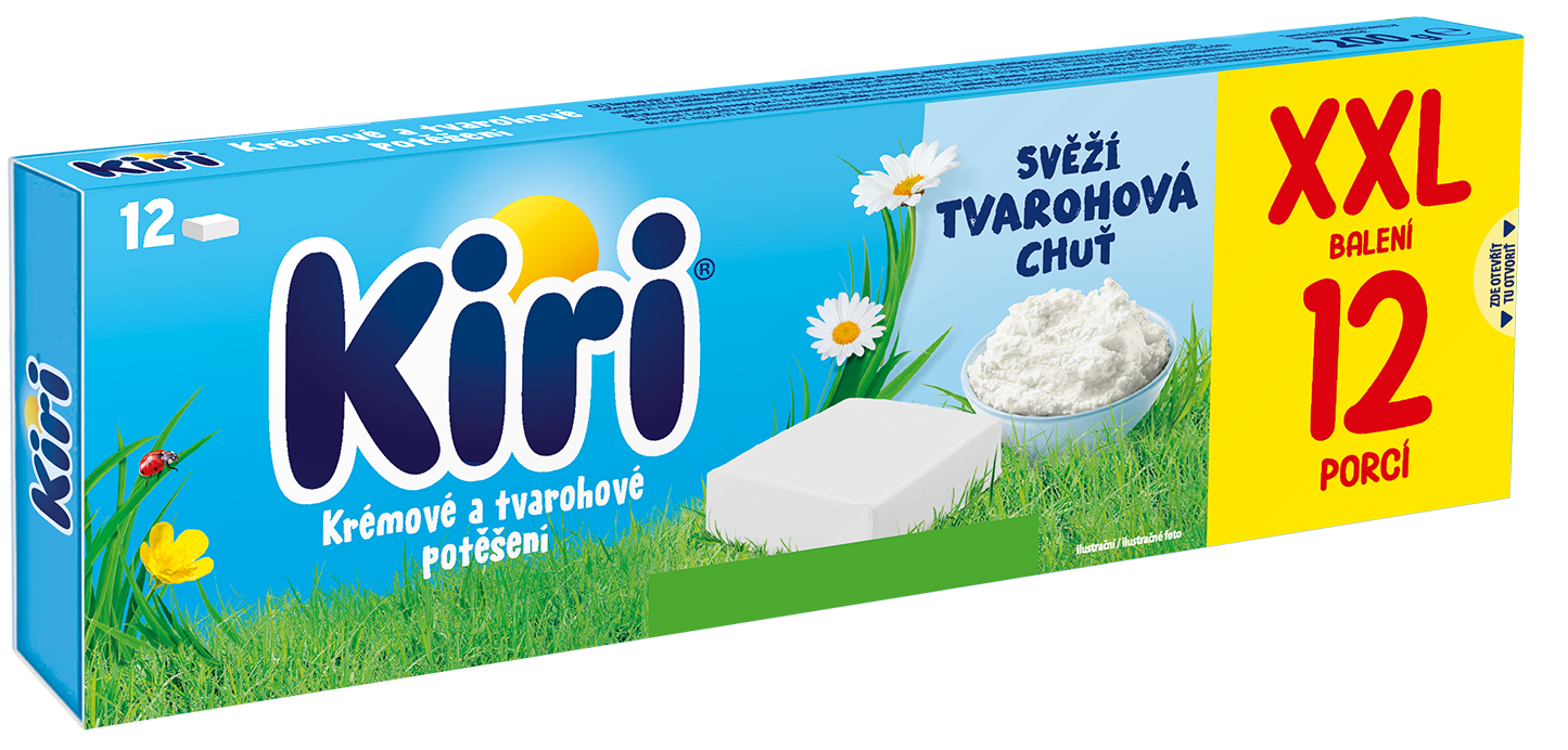 Kiri Tavený sýr z tvarohu a smetany
