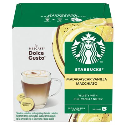 STARBUCKS Nescafé Dolce Gusto Vanilla Macchiao 12 ks kapsle