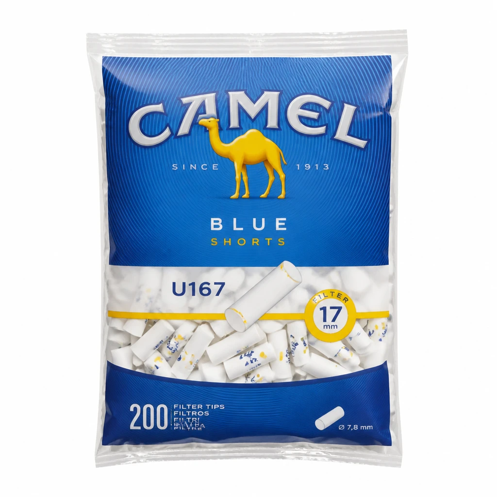 CAMEL BLUE SHORTS U167