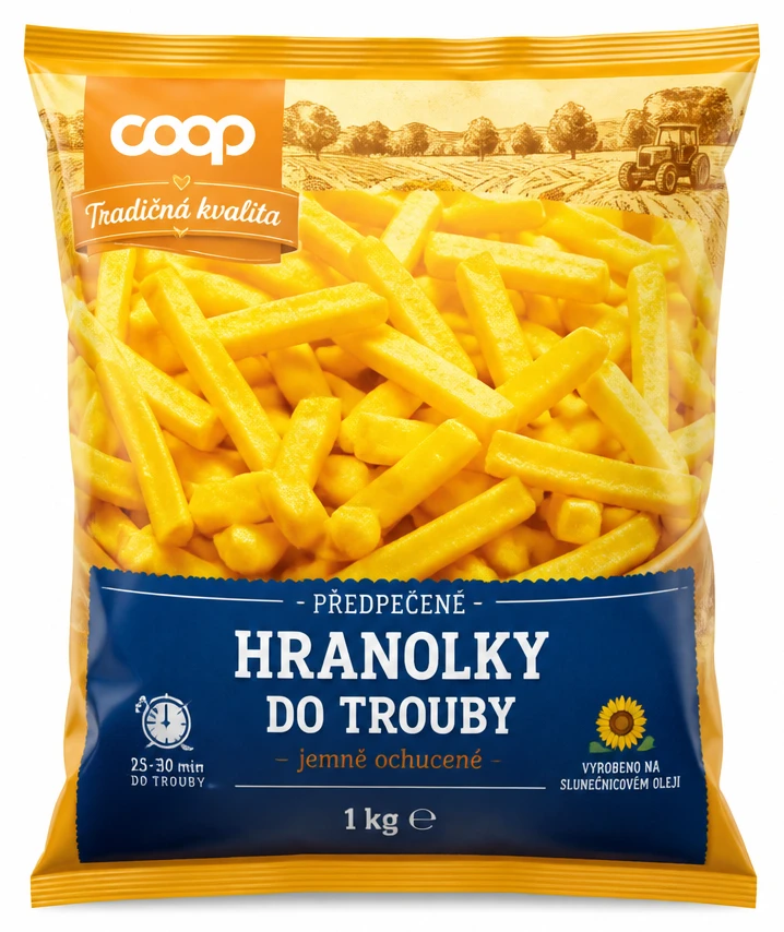 Hranolky do trouby