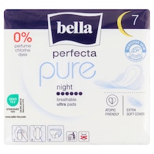 Bella Perfecta Pure Night ultratenké hygienické vložky 7 ks