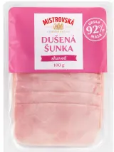 Mistrovská dušená šunka shaved