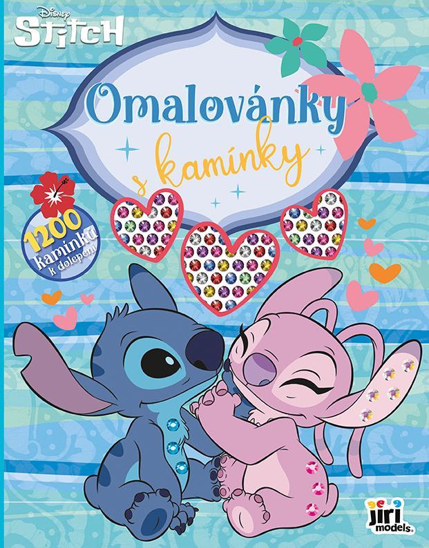JIRI MODELS Omalovánky s kamínky Lilo & Stitch