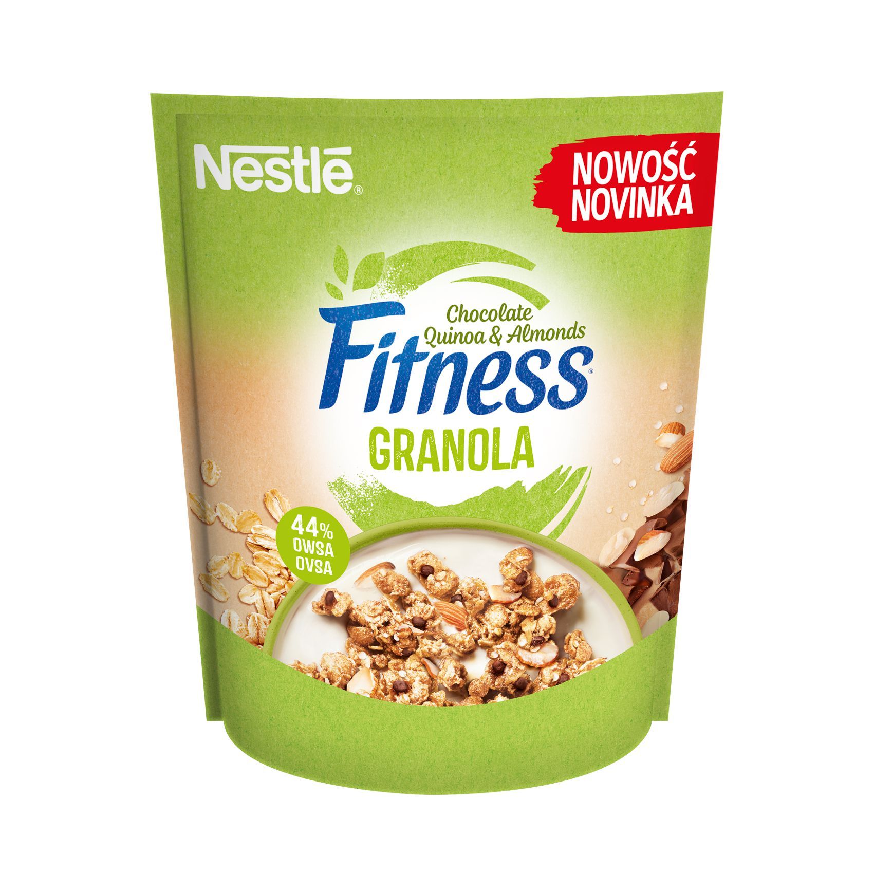 Nestlé Fitness granola chocolate, quinoa & almonds 300g