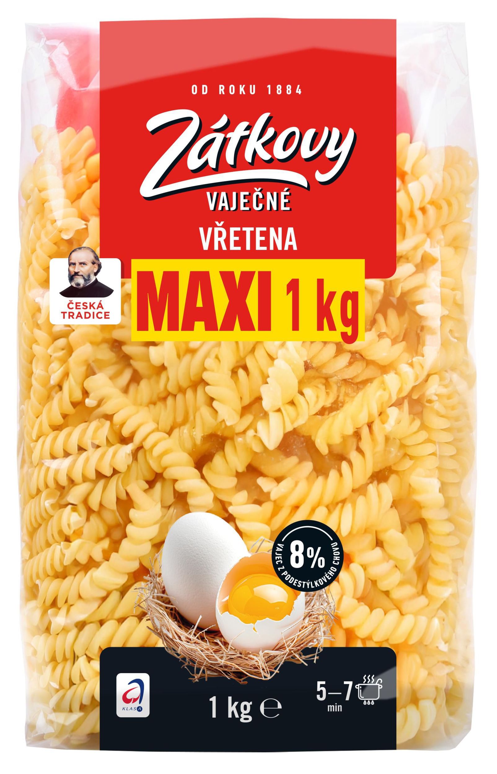 Zátkovy XXL vaječné vřetena 1kg
