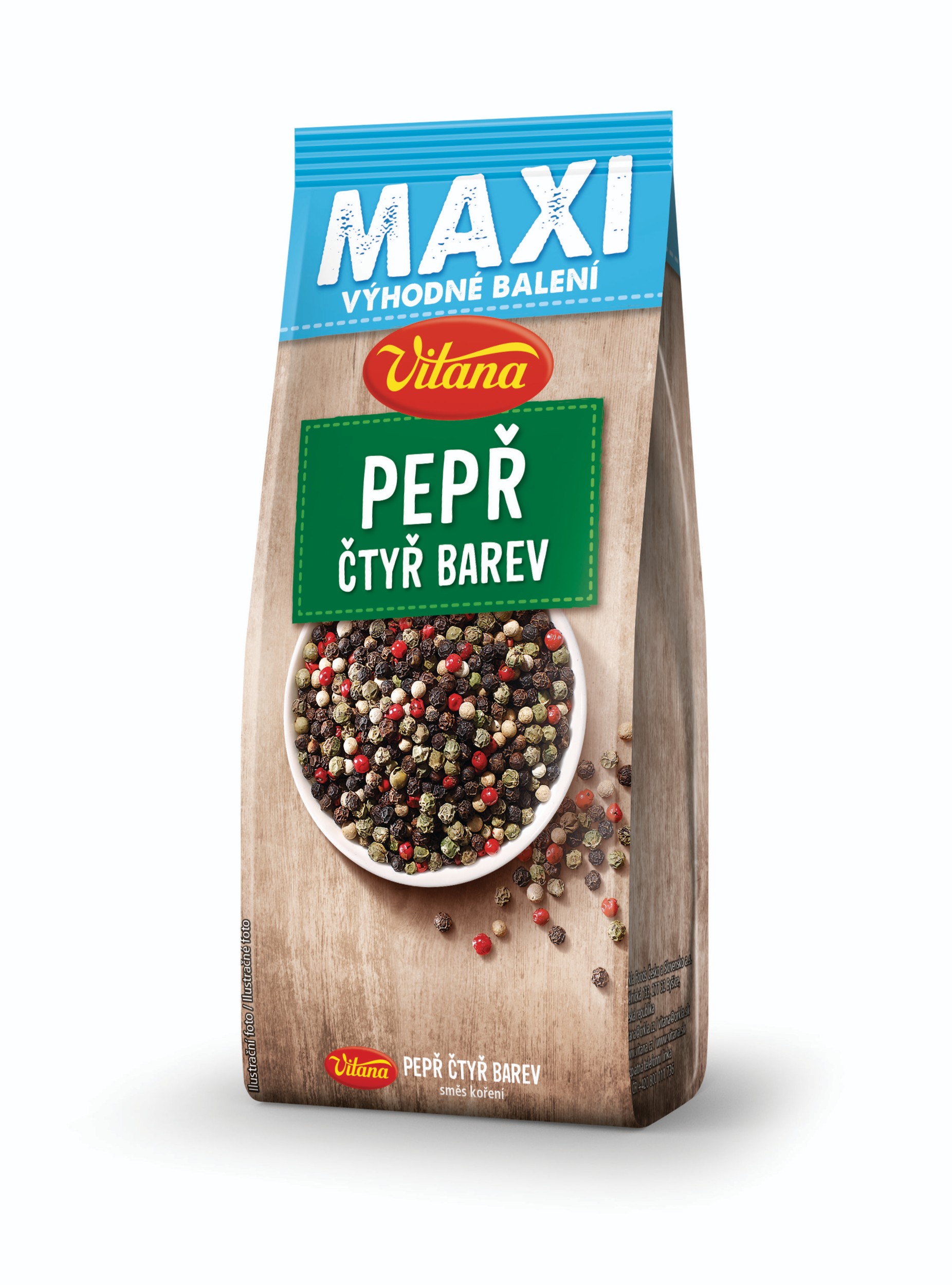 Vitana Maxi pepř čtyř barev 50g