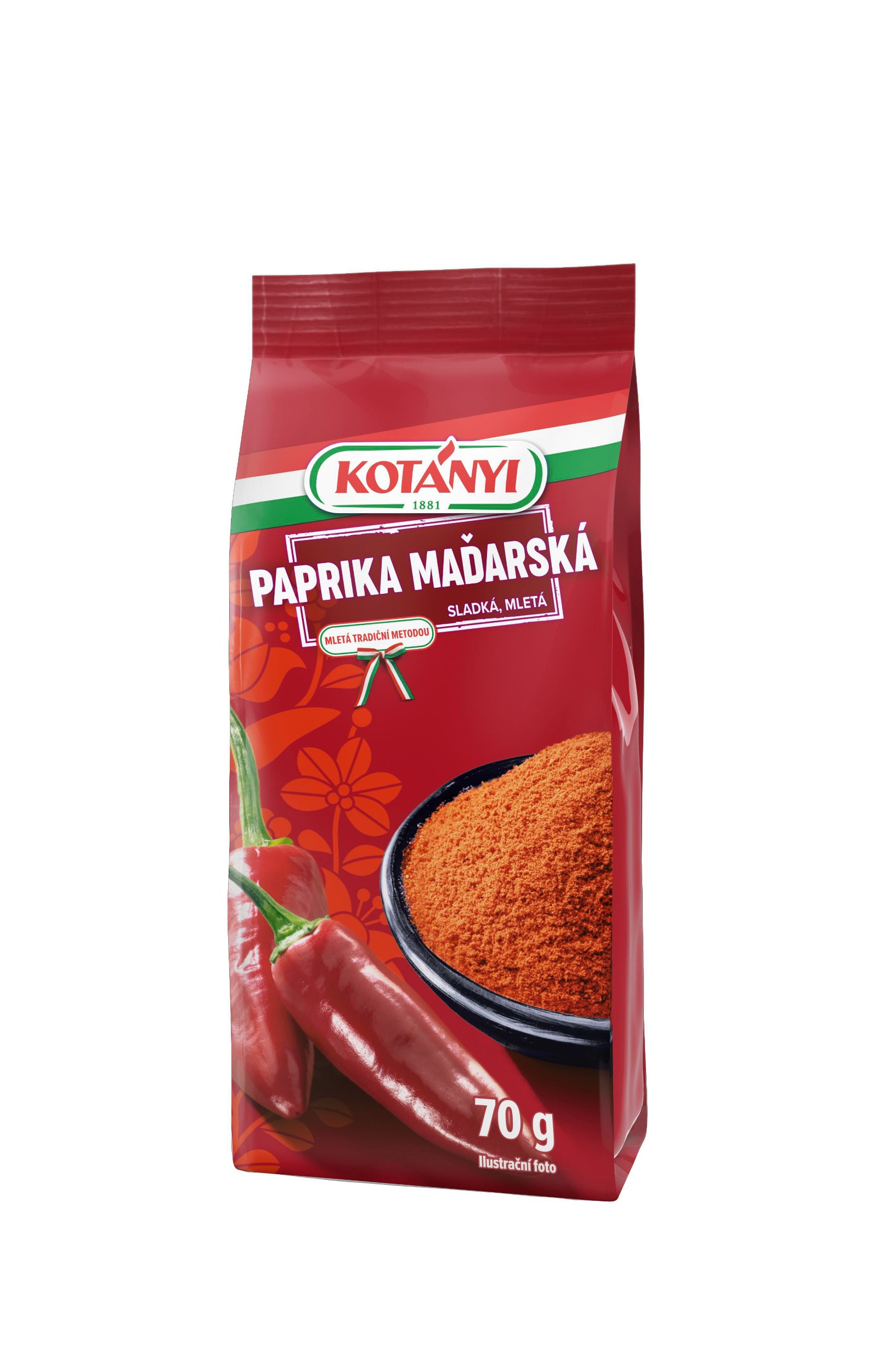 Kotányi Paprika maďarská 70g