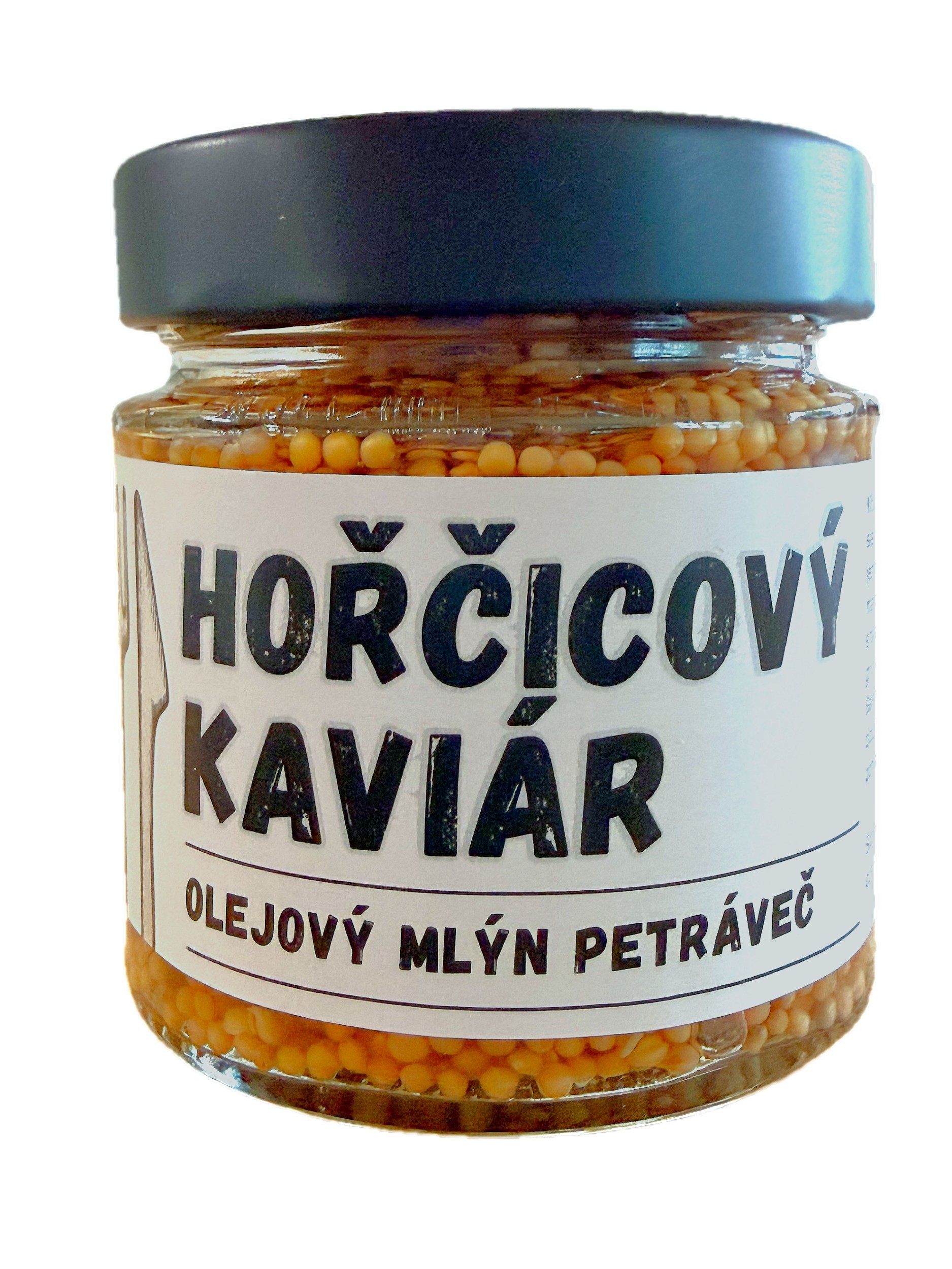 Olejový mlýn Petráveč Hořčicový kaviár 170g