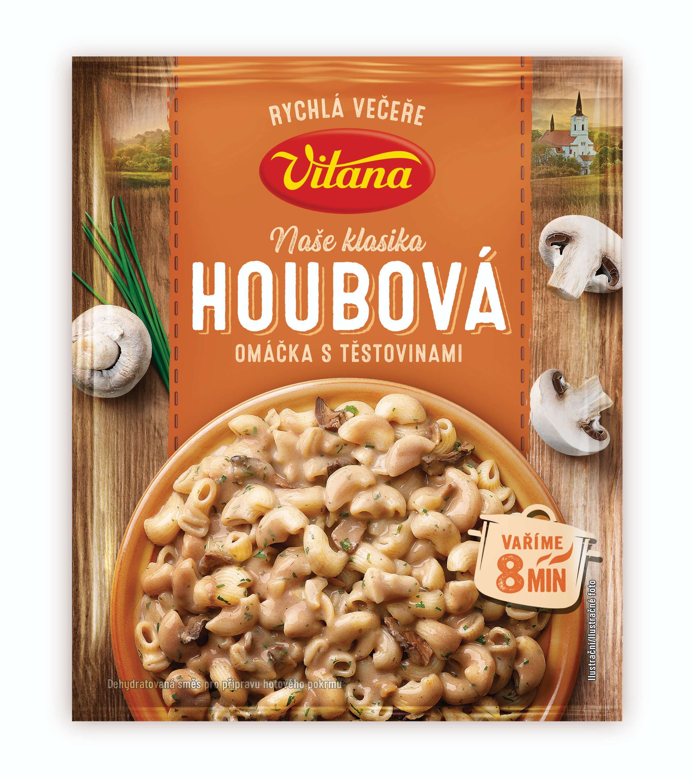 Vitana Houbová omáčka s těstovinami 154 g
