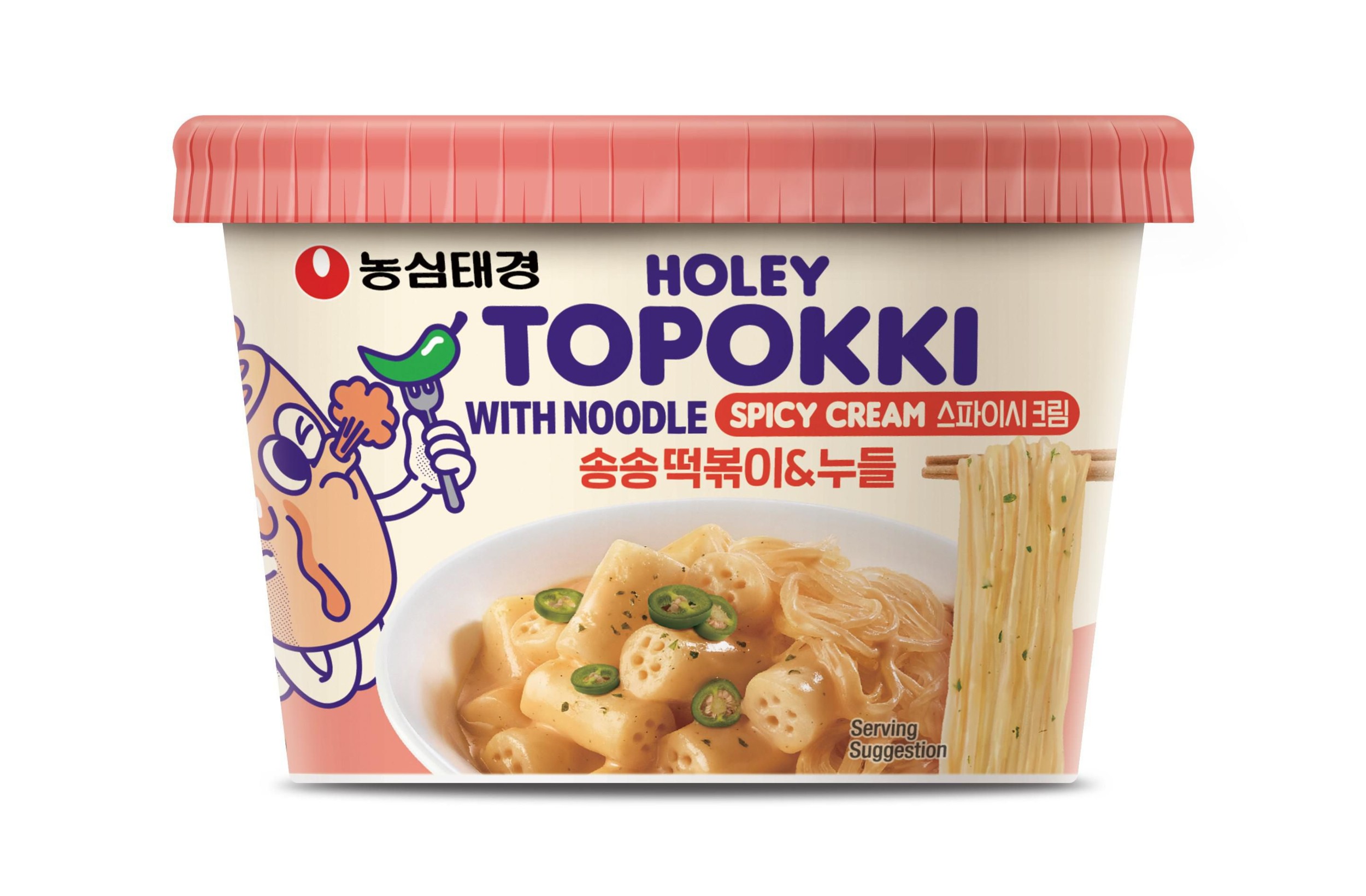 Nongshim Topokki Krémové pikantní 118 g