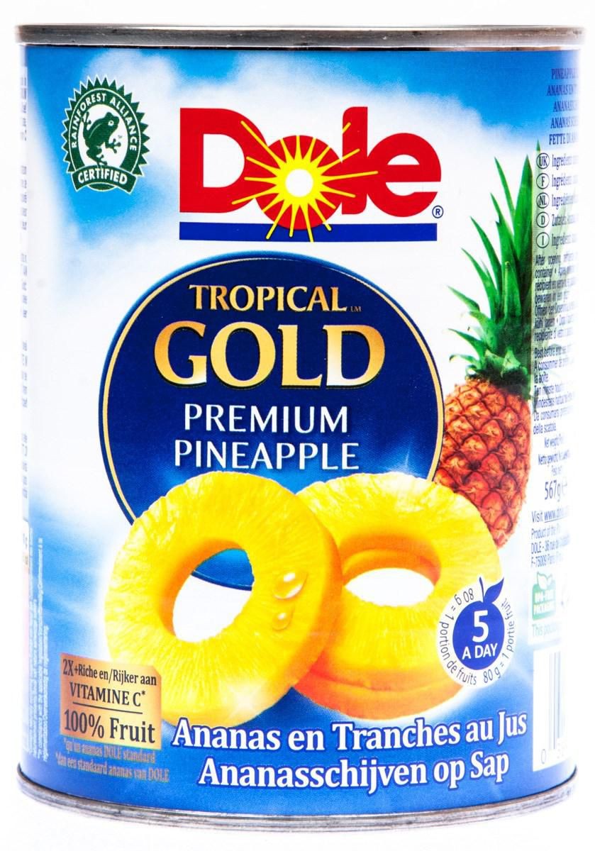 Dole Ananas kolečka 567 g