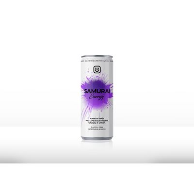 SAMURAI SHOT Samurai Energy plech 12 x 330 ml