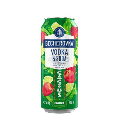 BECHEROVKA Vodka kaktus 4,5 % 6 x 500 ml
