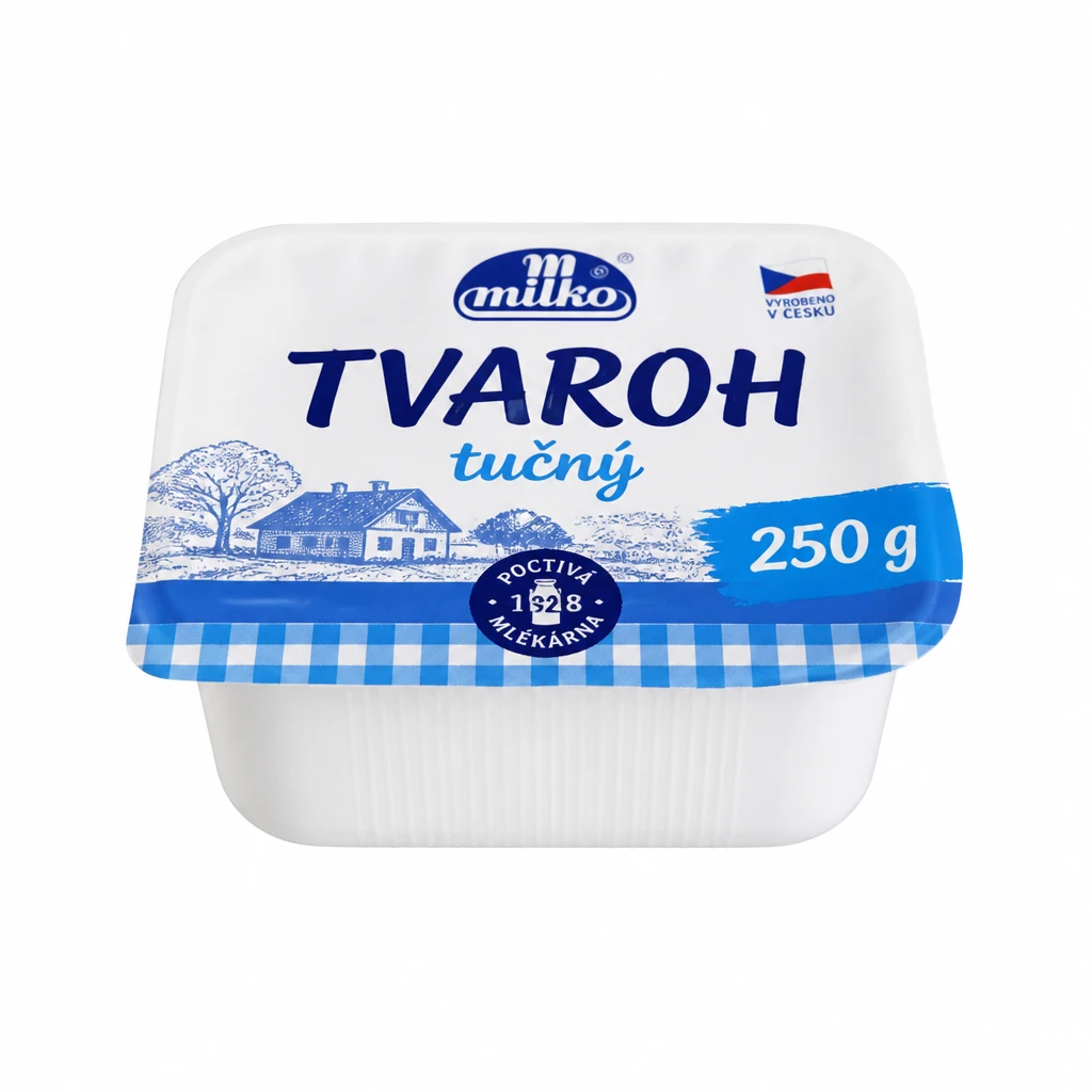 milko Tvaroh tučný 250 g