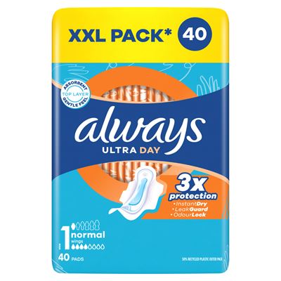 always allways Ultra XXL Normal dámské vložky 40 ks