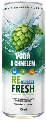 Lobkowicz Refresh Voda s chmelem