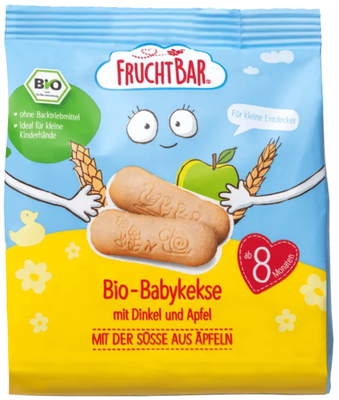 Fruchtbar BIO Špaldové sušenky s jablky