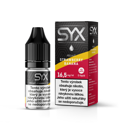 SYX LIQID Strawberry Banana 10ml(16,5mg)