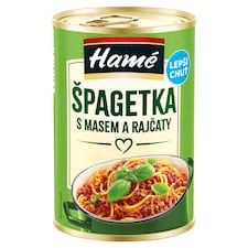 Hamé Špagetka s masem a rajčaty 400g