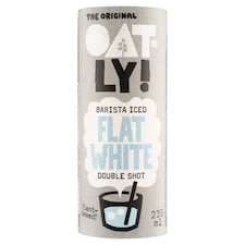 Oatly! Ovesný nápoj s kávou Flat White 235ml