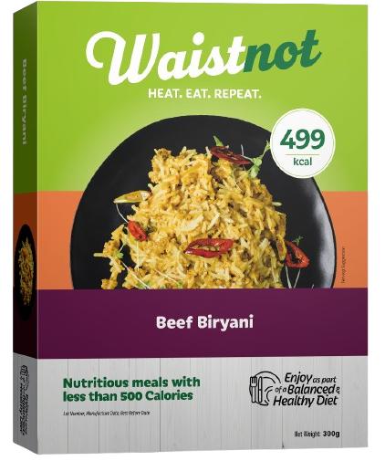 Waistnot Hovězí biryani