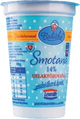Babička Zakysaná smetana 14% bezlaktózová