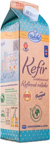 Babička Kefír 1,1% bezlaktózový velké balení
