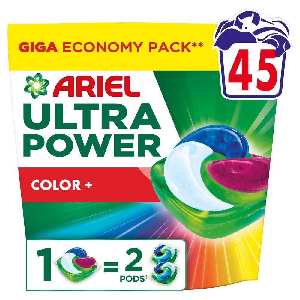 Ariel Ultra Power PODS kapsle na praní Color+