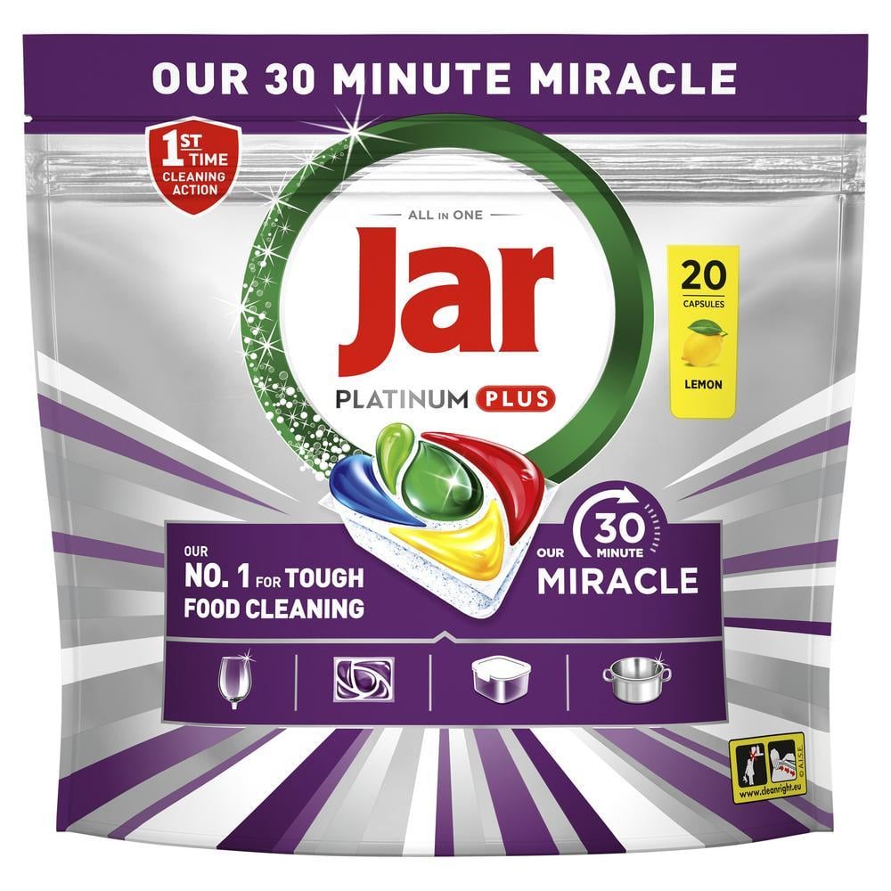 Jar Platinum Plus 30 Minute Miracle Spring tablety do myčky