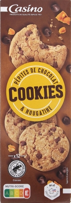 Casino Čokoládové cookies s nugátem