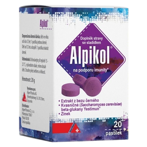 Alpikol na podporu imunity 20 pastilek