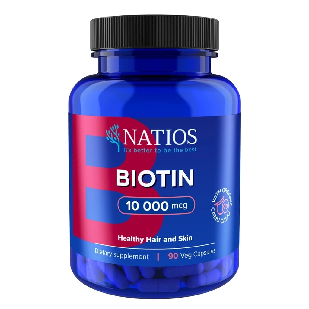 NATIOS Biotin 10000mcg cps.90