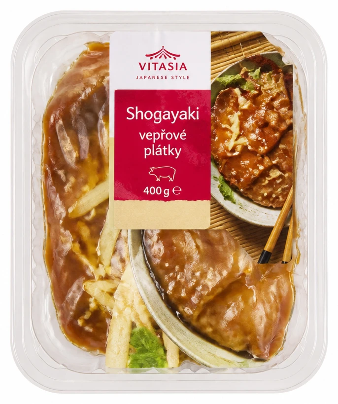 VITASIA Shogayaki vepřové plátky