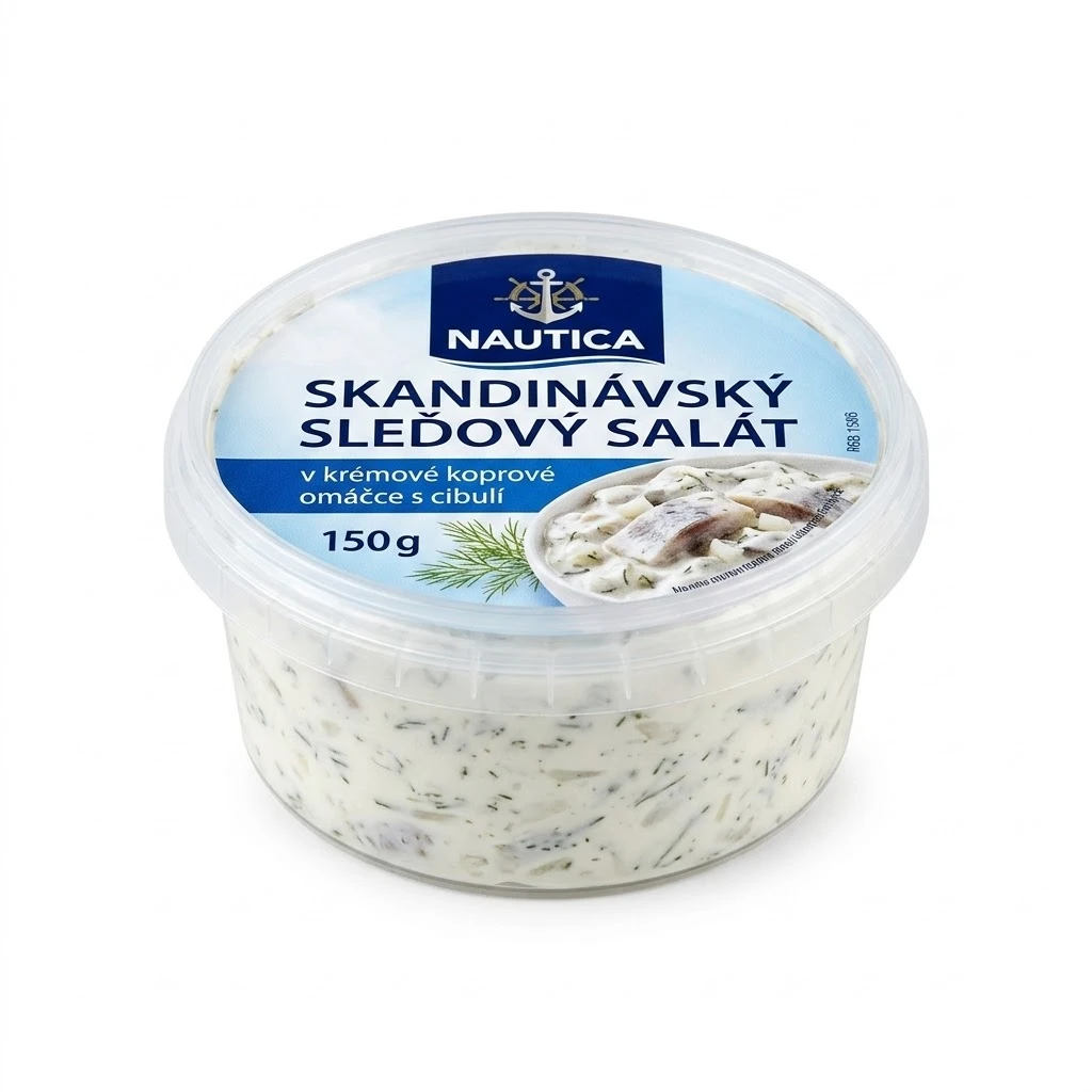 NAUTICA Skandinávský sleďový salát
