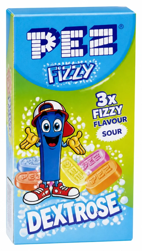 PEZ Krabička Fizzy/Dextrose
