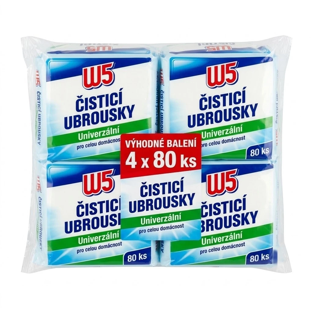 W5 Čisticí ubrousky