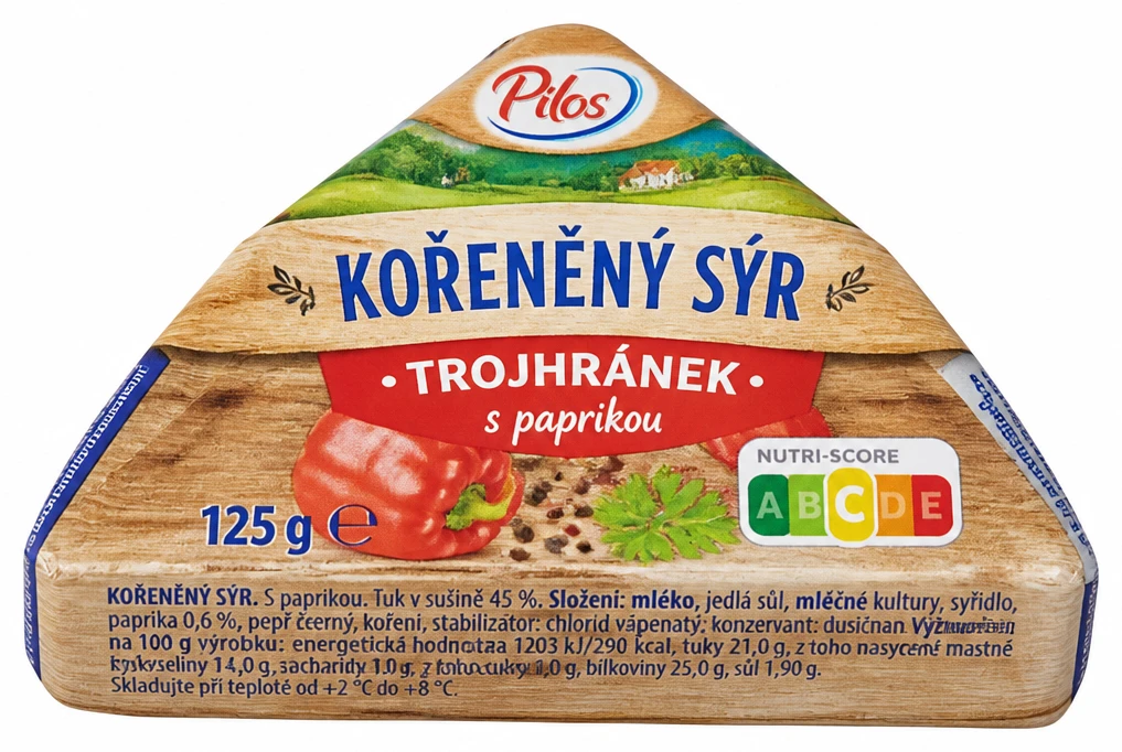 PILOS Kořeněný sýr