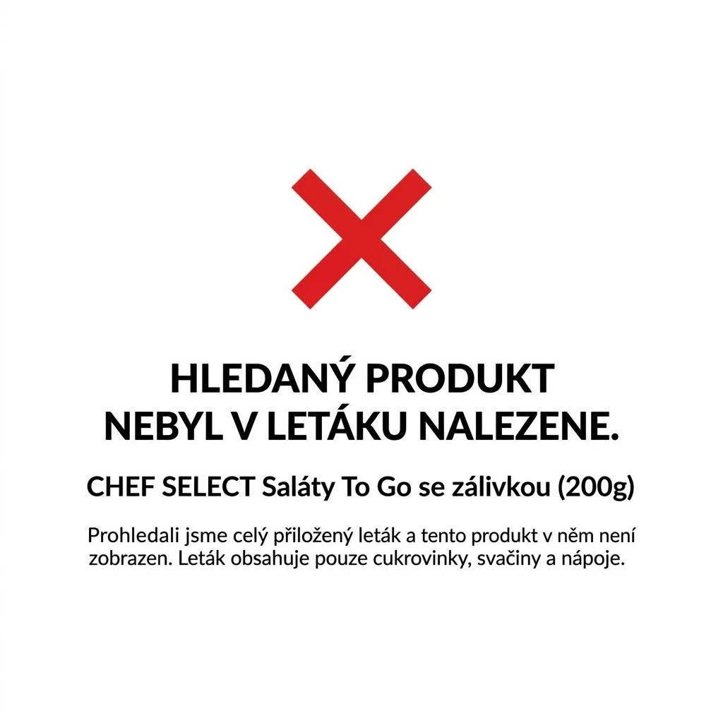 CHEF SELECT Saláty To Go se zálivkou