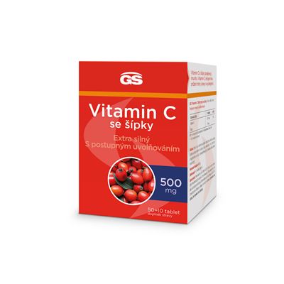 GS Vitamin C500 se šípky 1 ks